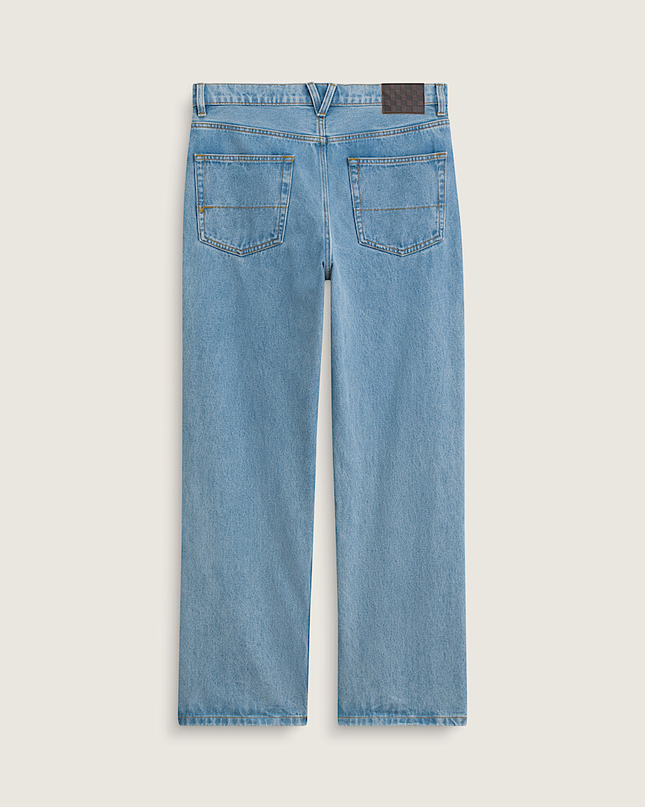 Check-5 Loose Denim Pants - 2