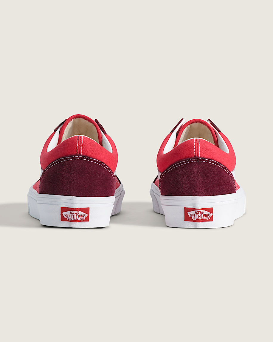Old Skool Shoe VANS Crimson Haze Red ALT3