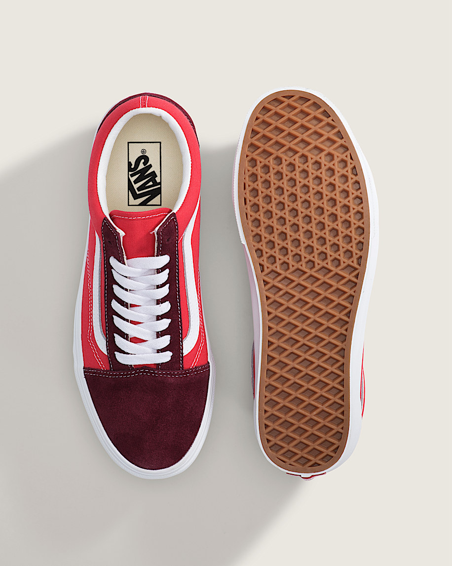 Old Skool Shoe VANS Crimson Haze Red ALT2