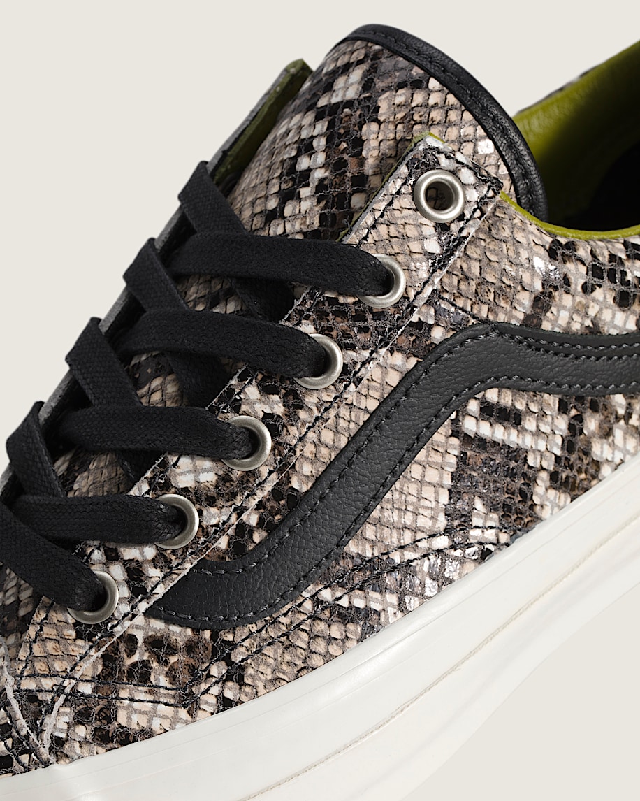 Premium Old Skool 36 Shoe VANS Python Silver Grey ALT4