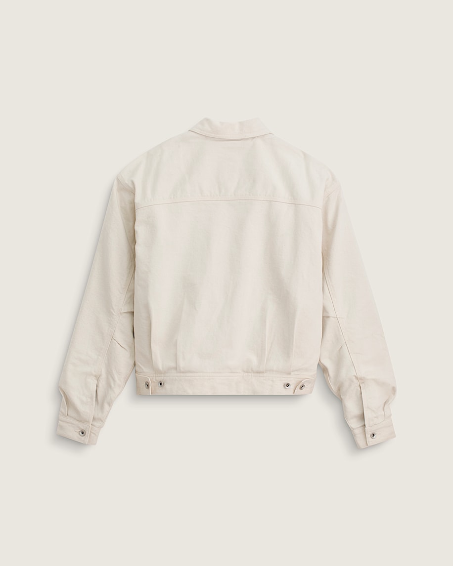 Premium Denim Station Jacket VANS Natural Seed Beige ALT1