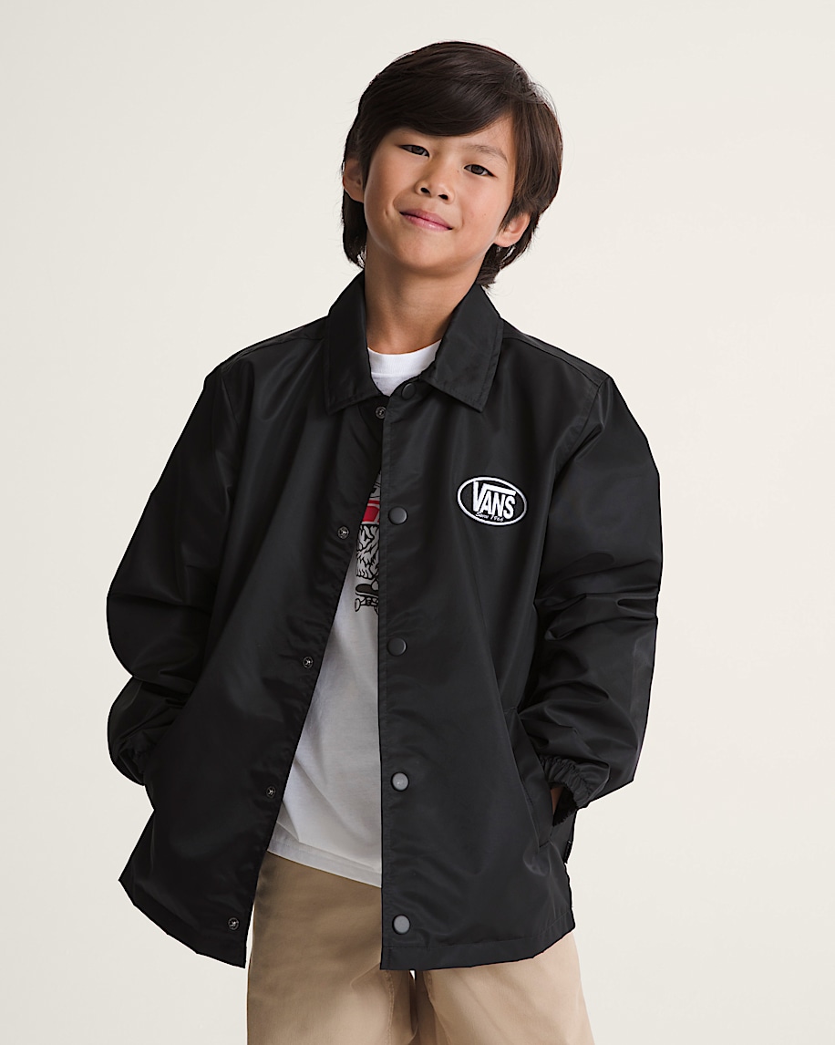 Kids Torrey Coaches Jacket VANS Black ALT2