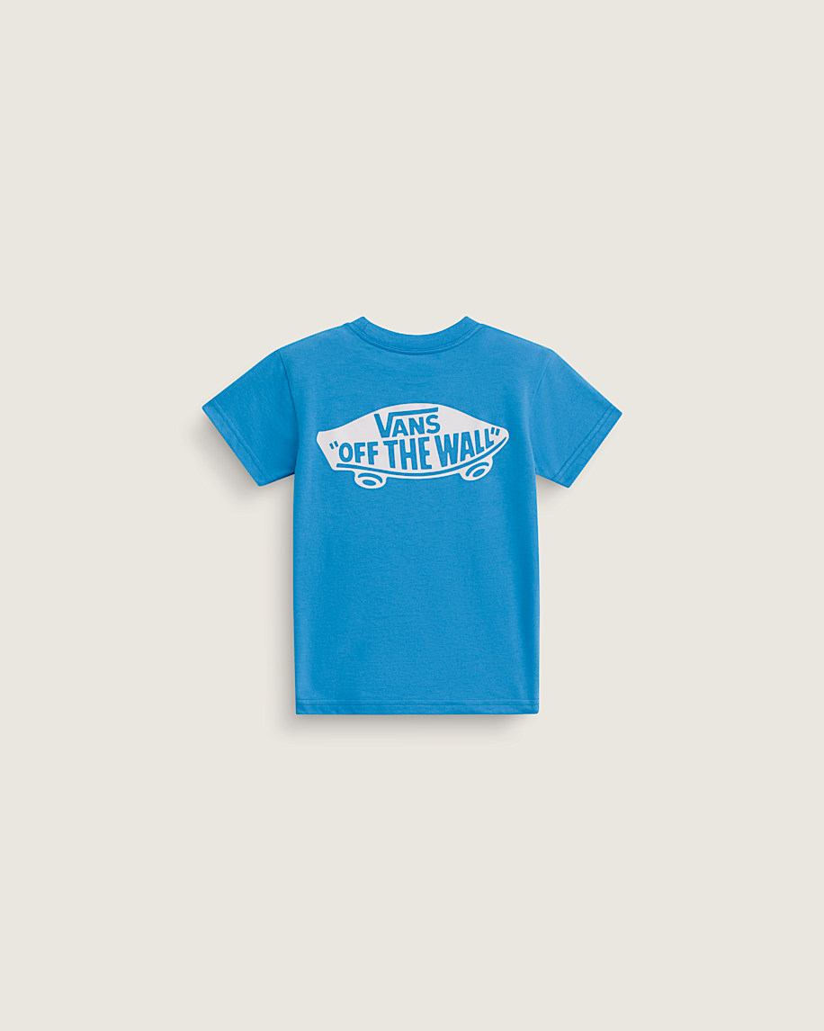 Little Kids Double Standard TShirt VANS Bright Azure Blue HERO