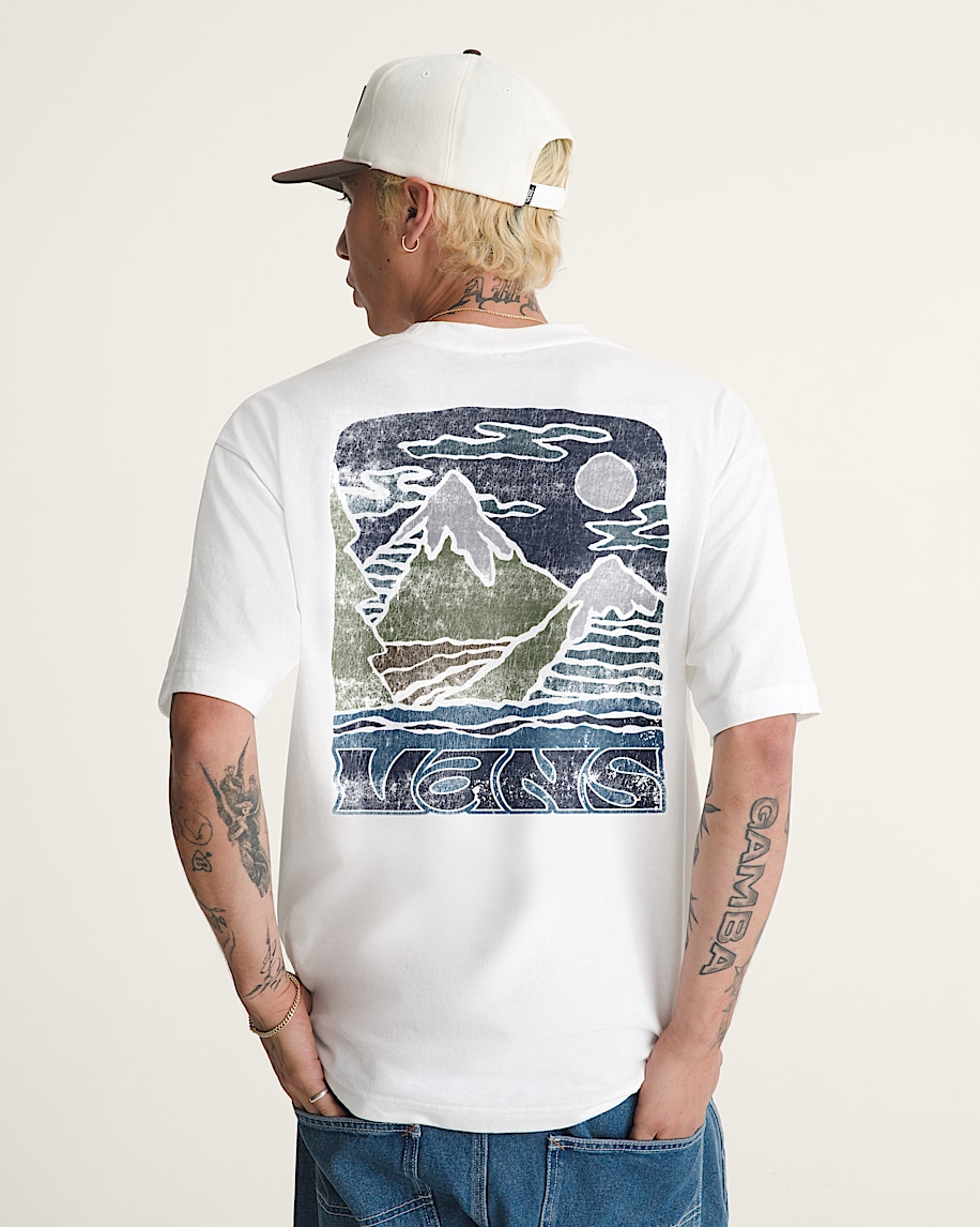 New Heights TShirt VANS White ALT2