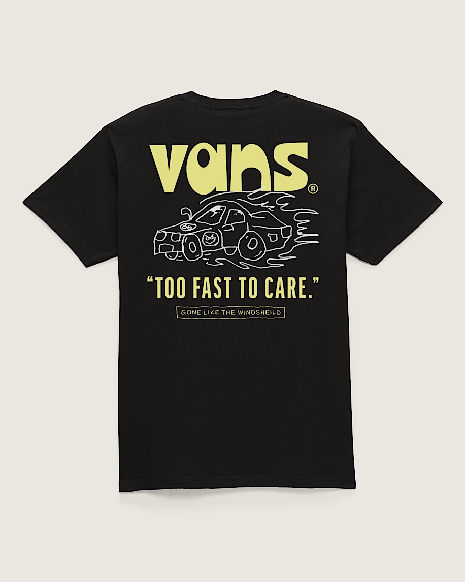 Kids Too Fast TShirt VANS Black HERO