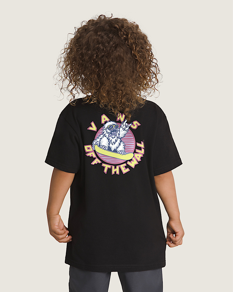 Little Kids Yeti Jam TShirt VANS Black ALT2