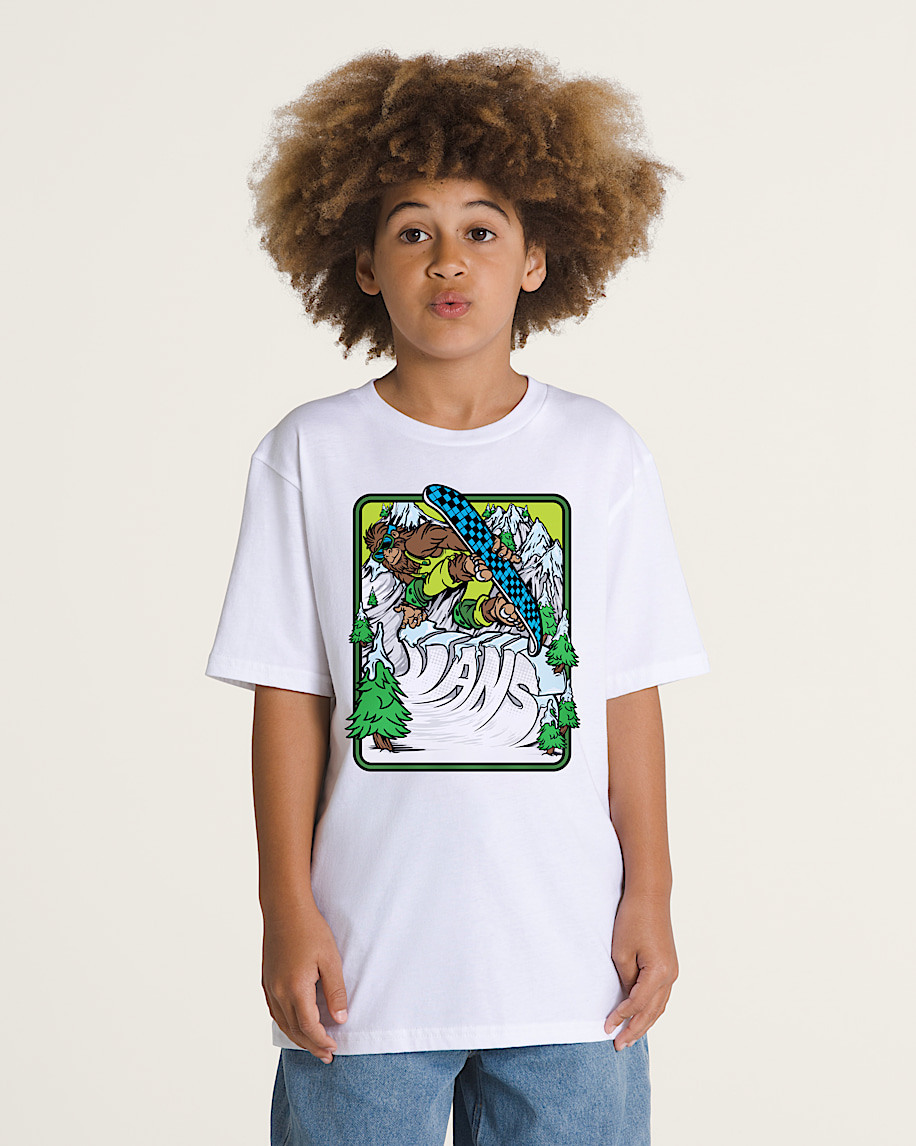 Kids Tail Grabin Good Time TShirt VANS White ALT1