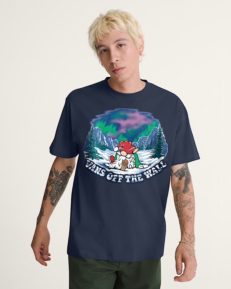 Northern Lights TShirt VANS Navy Blue ALT1