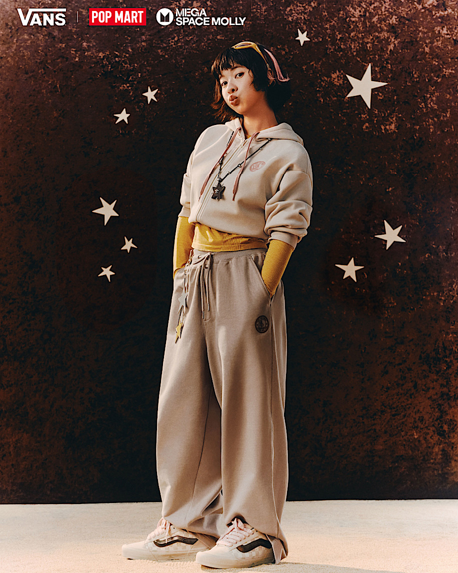 VANS x SPACE MOLLY Knu Skool Shoe VANS Space Molly Oatmeal Beige  Sepia Rose Pink ALT5