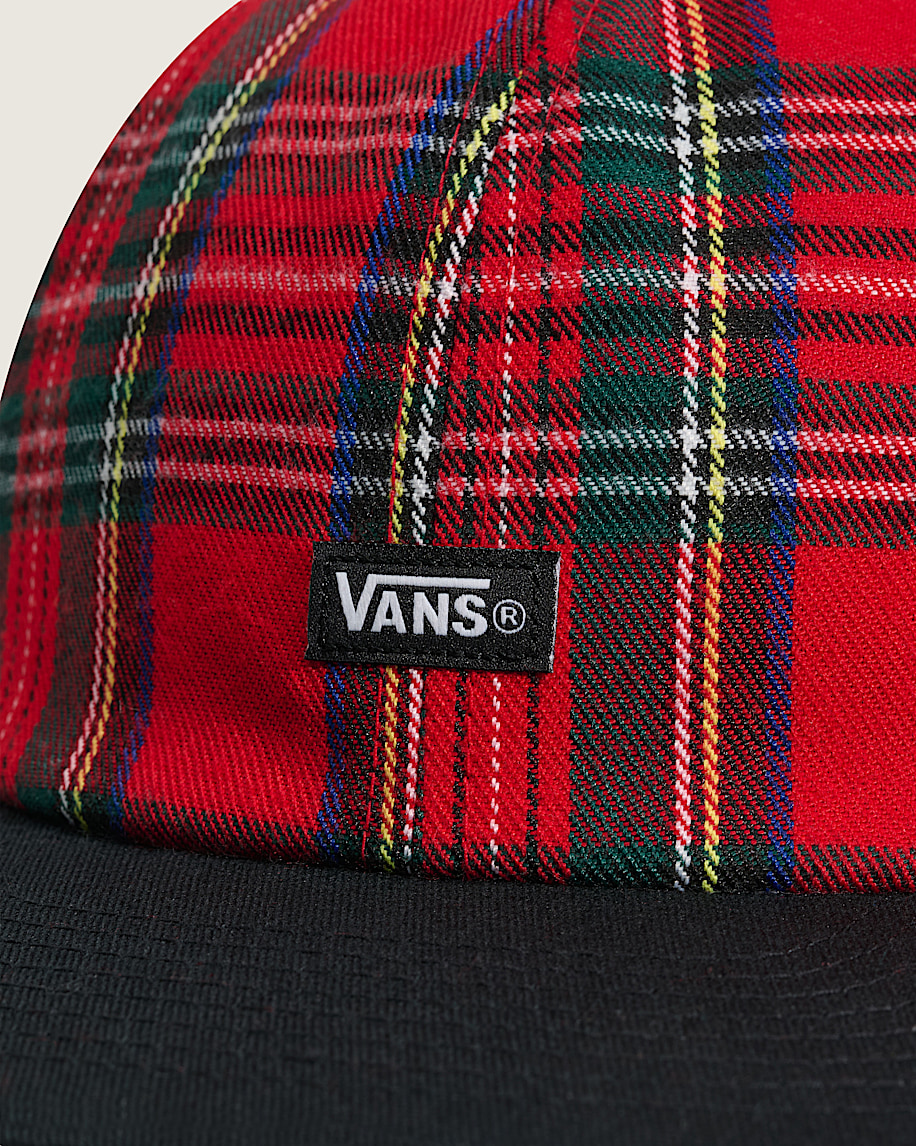 Drop V Plaid Jockey Hat - 2