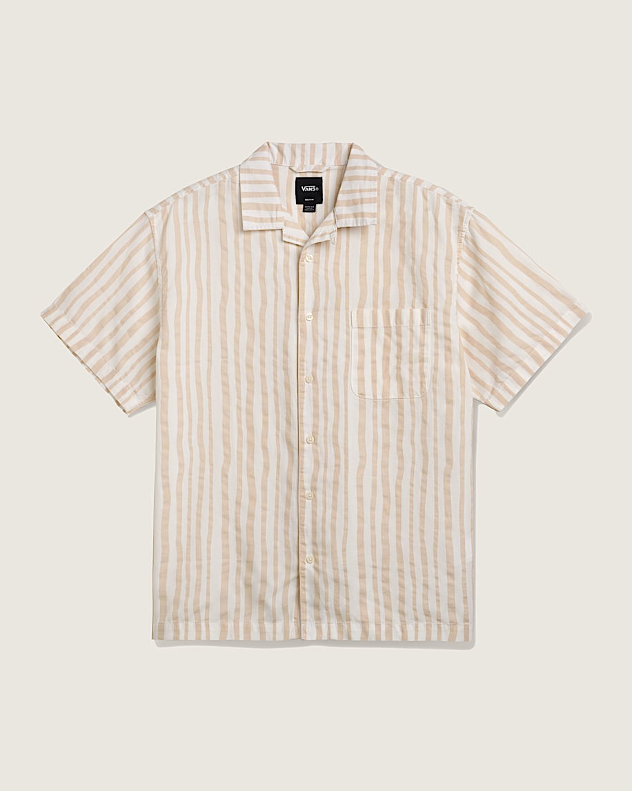 Newland Stripe TShirt VANS Crme Brulee Beige HERO