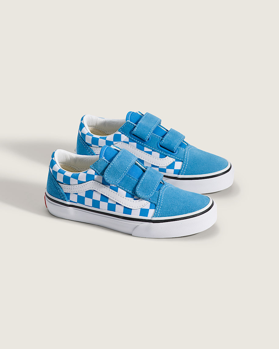 Little Kids Old Skool V Checkerboard Shoe - 2