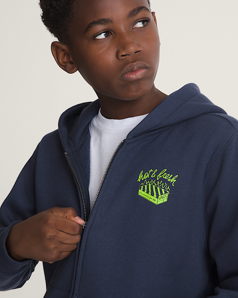Kids Hot and Fresh Full Zip Sweatshirt - 5
