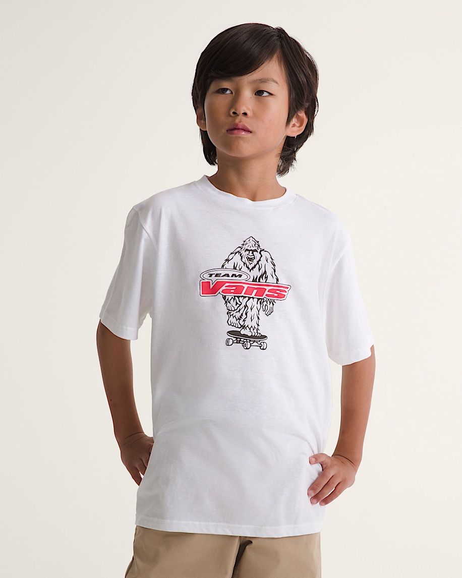 Kids Big Push TShirt VANS White ALT2