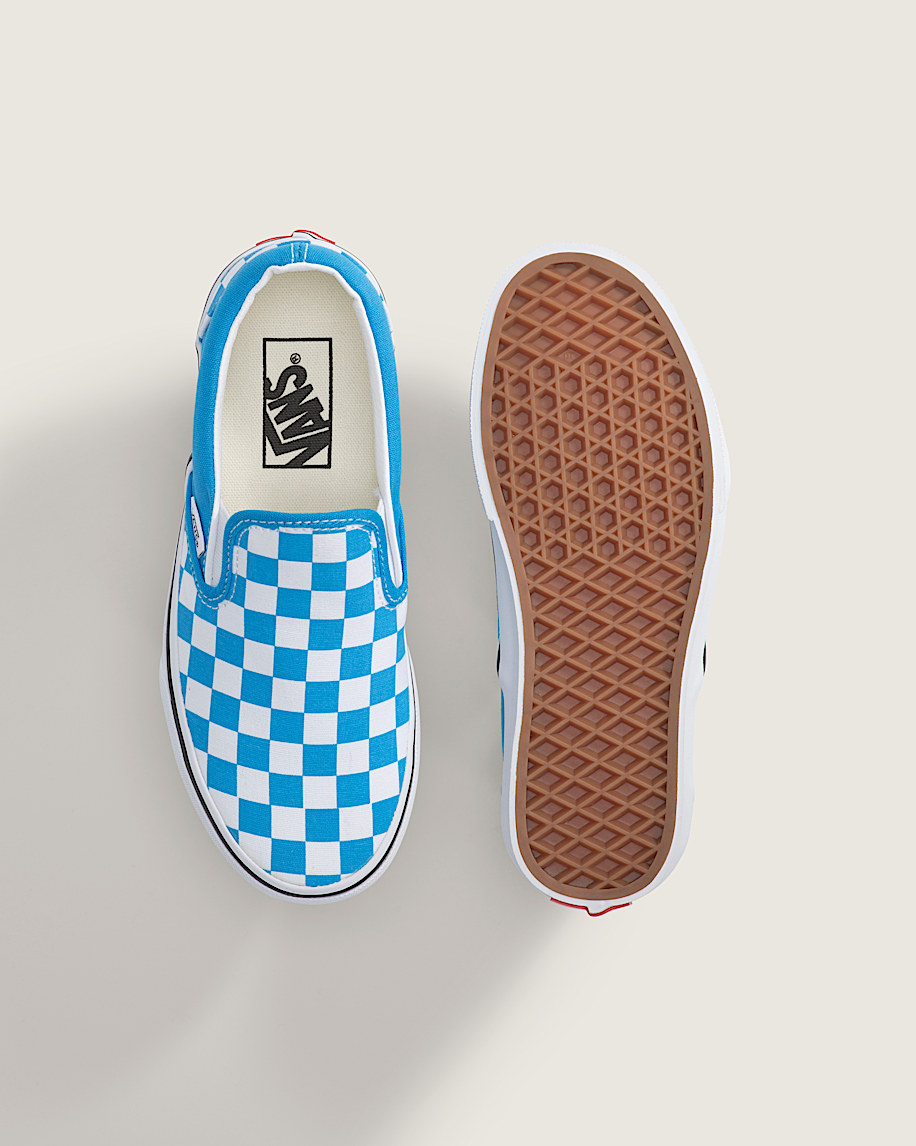 Big Kids Classic Slip-On Checkerboard Shoe - 3