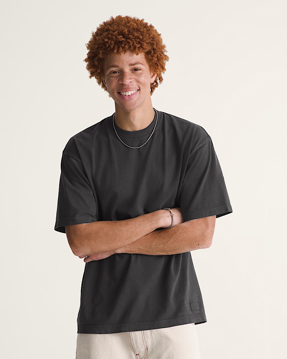 Premium Loose Fit TShirt VANS Faded Black ALT2