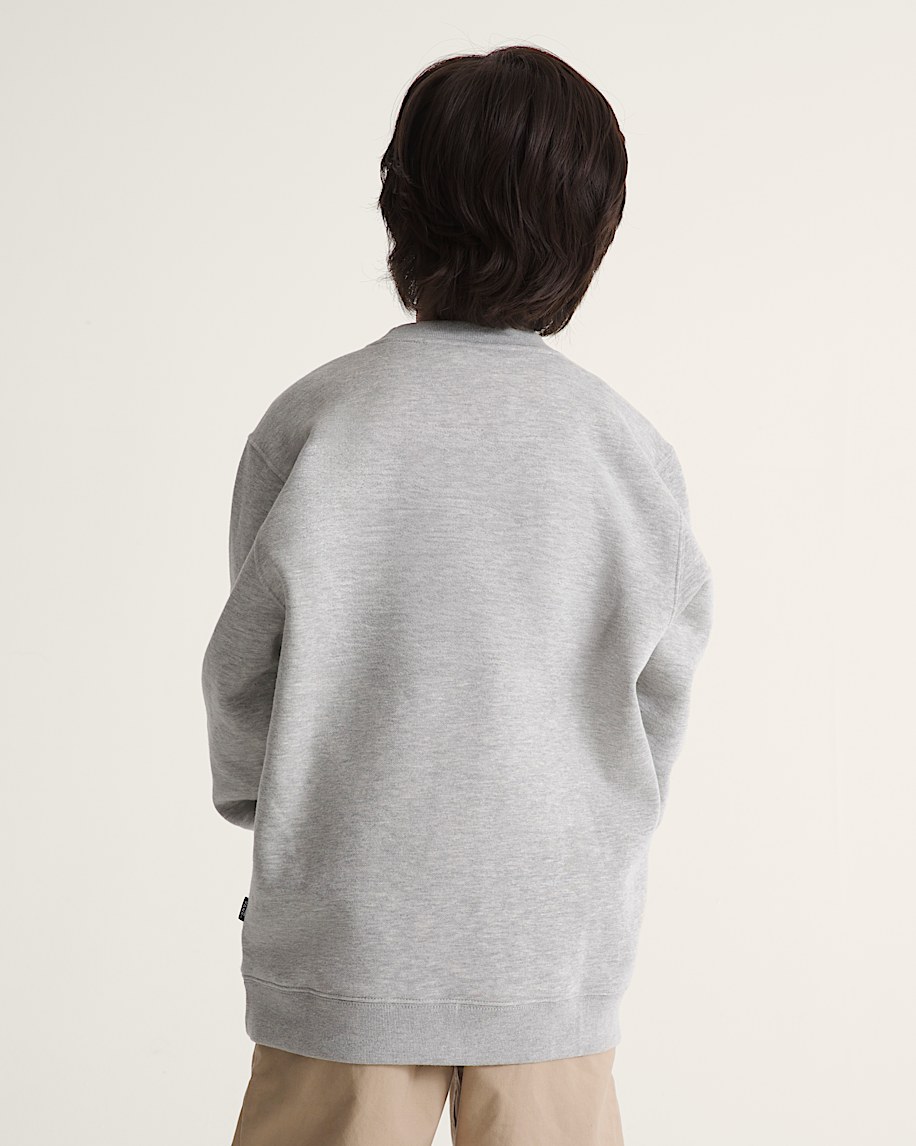 Kids Stretch Logo Crew Sweatshirt - 4