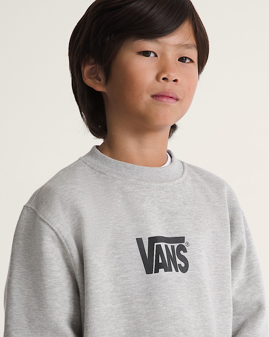 Kids Stretch Logo Crew Sweatshirt - 5