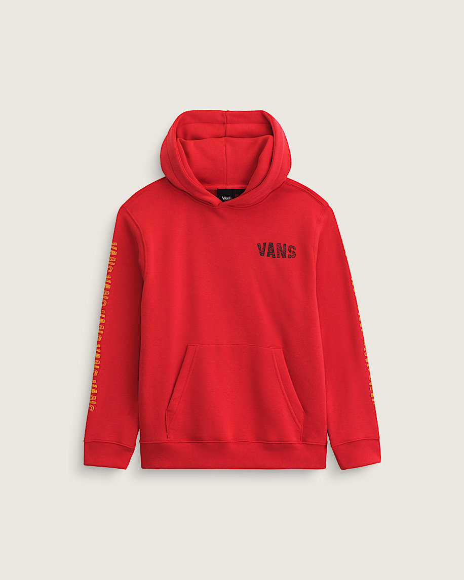 Kids Racing Flames Pullover Hoodie - 2