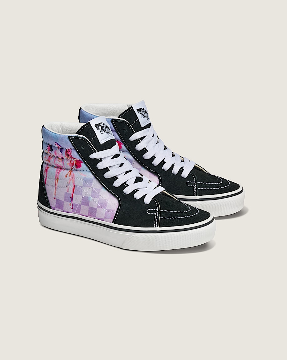 KPop Demon Hunters x Vans Big Kids SK8Hi Shoe VANS Kpop Demon Hunters Black  Purple ALT1