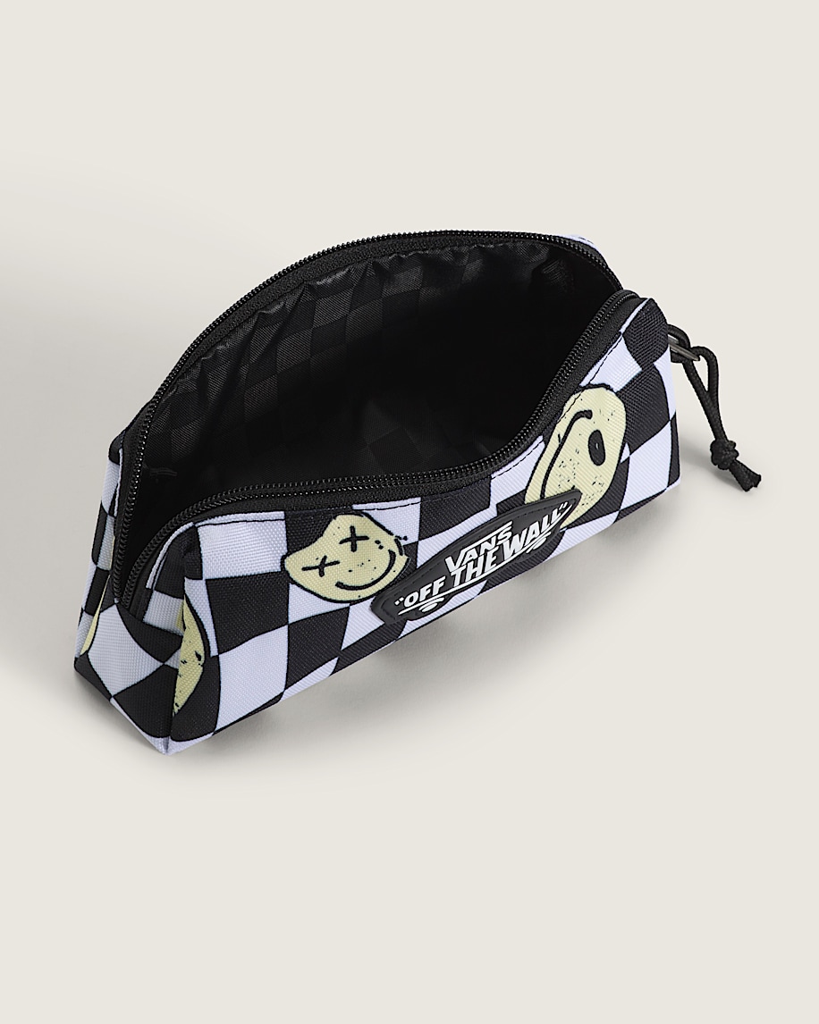 Old Skool Checkerboard Pencil Pouch VANS White  Black ALT2