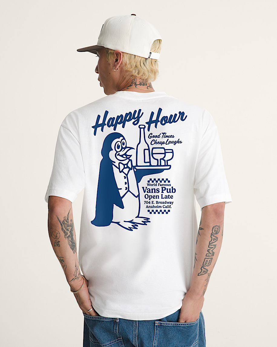 Waddle It Be TShirt VANS White ALT2