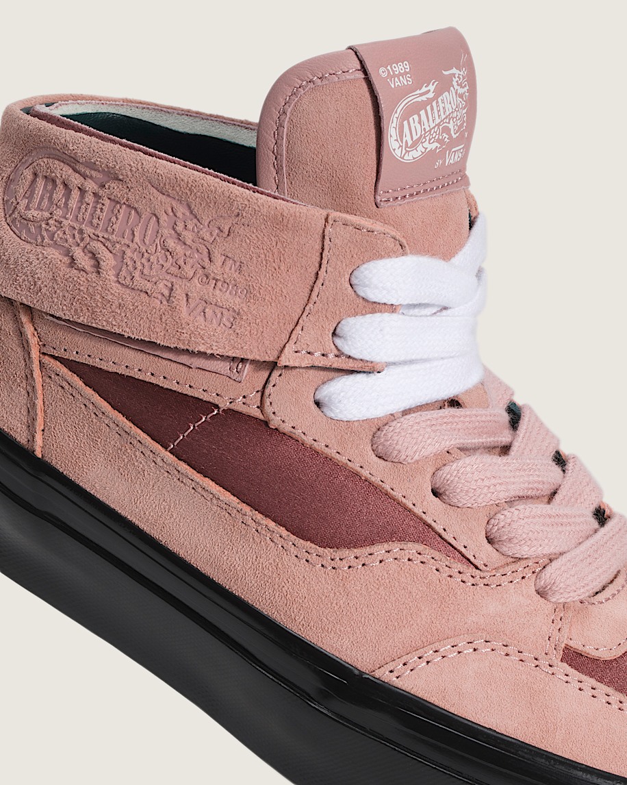 Premium Half Caballero Shoe VANS Rose Pink  Black ALT4