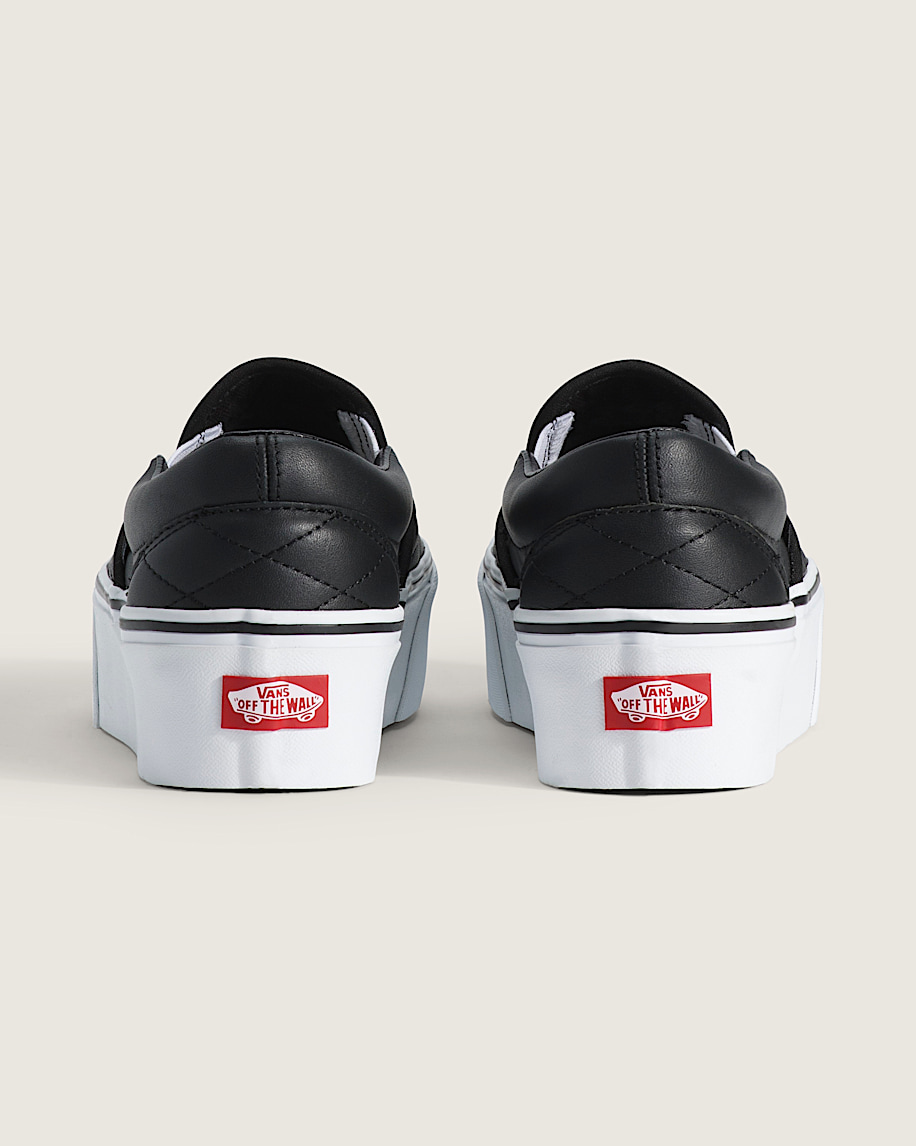 Classic SlipOn Platform Shoe VANS Black ALT3
