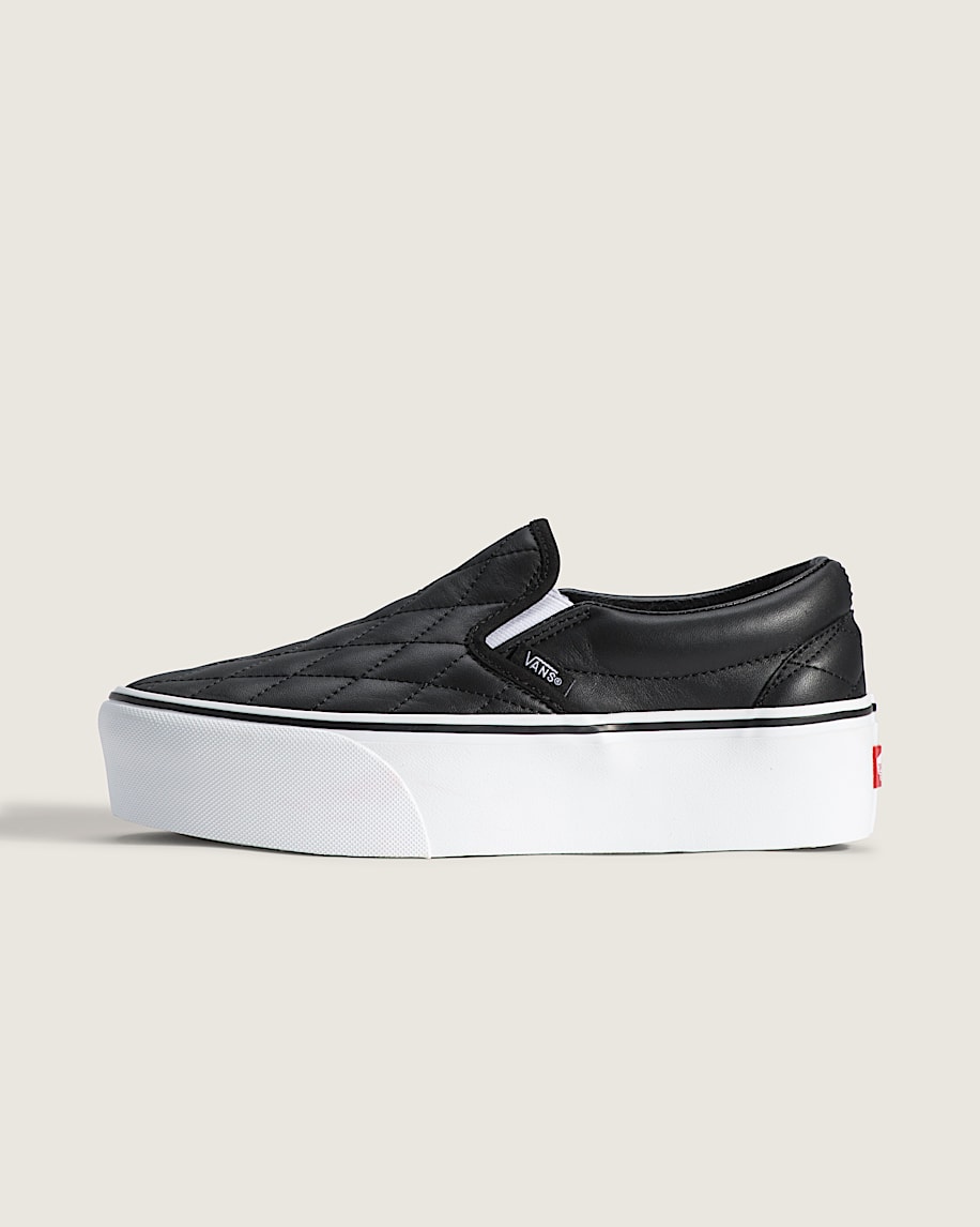 Classic SlipOn Platform Shoe VANS Black HERO