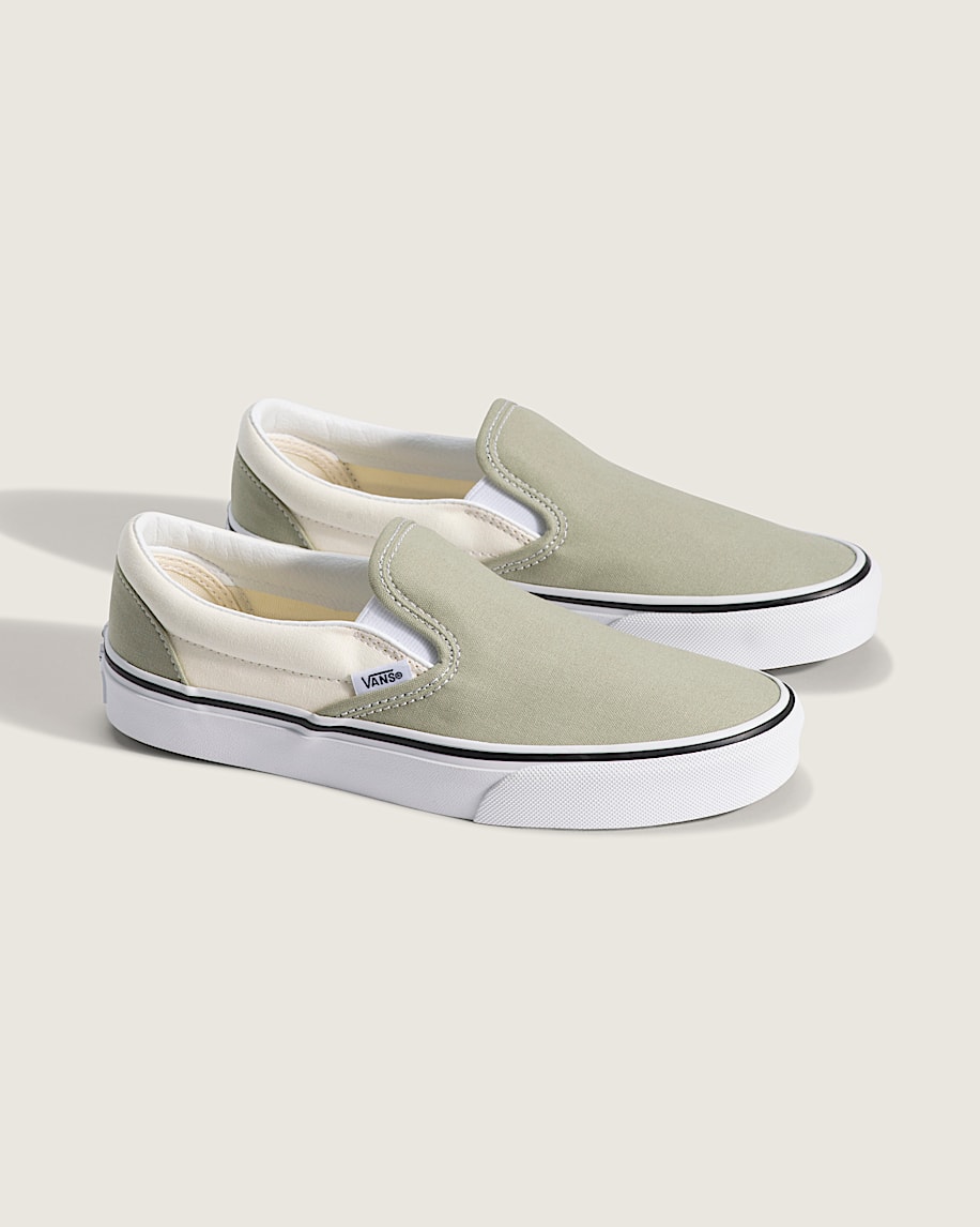 Classic SlipOn Shoe VANS Sage Green ALT1