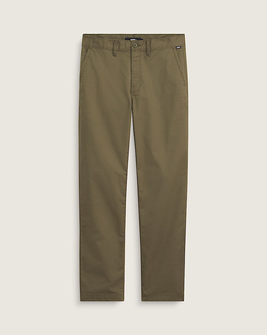 Authentic Chino Straight Pants VANS Mossy Olive Green HERO