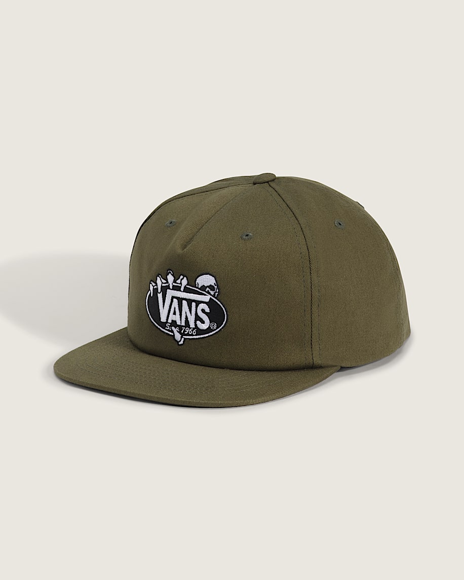 Show Off Snapback Hat VANS Mossy Olive Green HERO