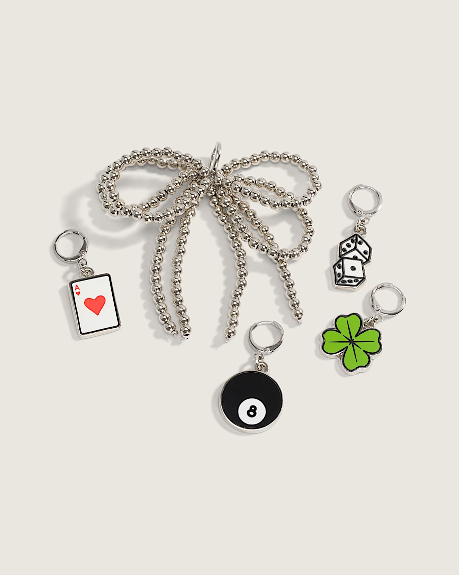 Vans Waffle Shop Lucky Shot Shoe Charm Set VANS Green  Black  White ALT1