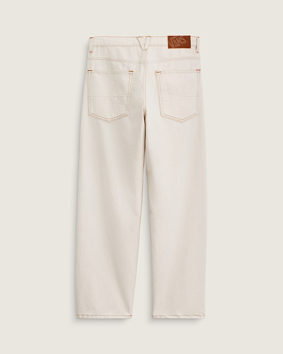 Premium Check-5 Loose Denim Pants - 2