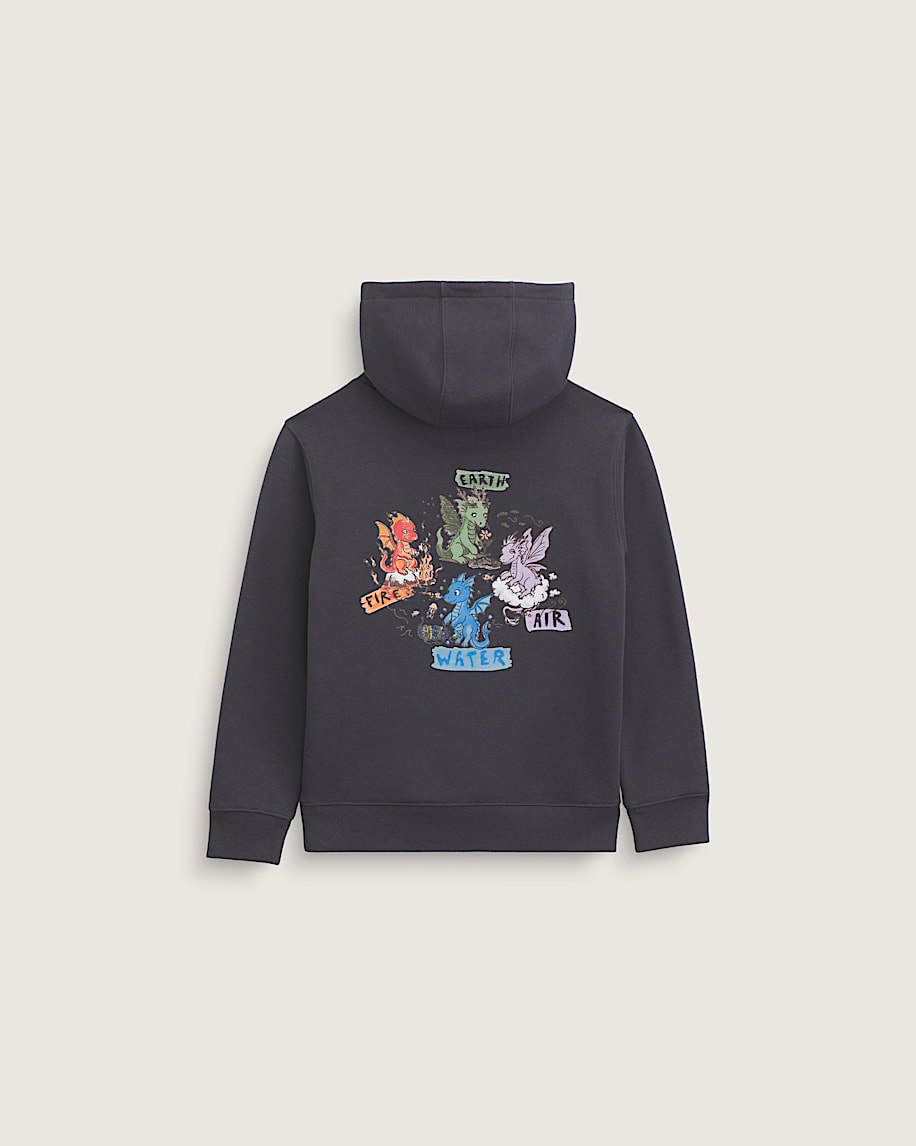 Little Kids Dragon Elements Pullover Sweatshirt - 1