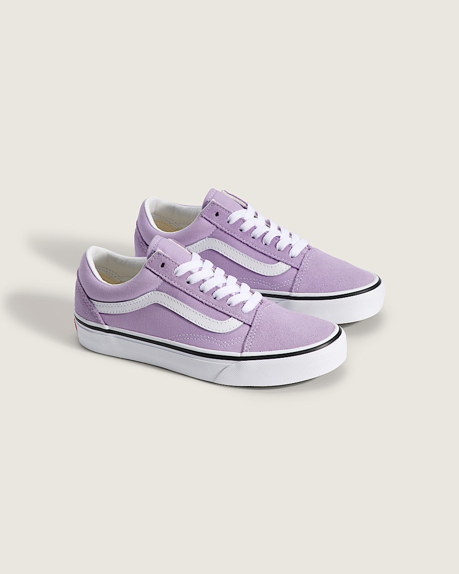 Big Kids Old Skool Shoe VANS Soft Orchid Purple ALT1
