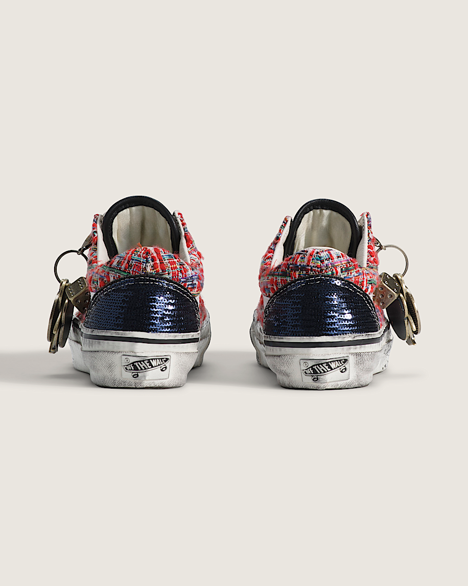 Premium Old Skool Shoe VANS Red  Black ALT3