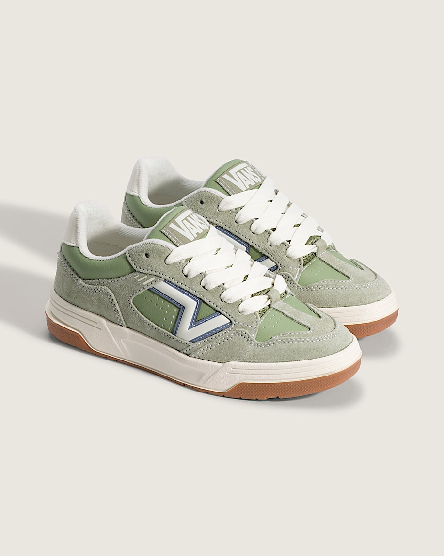 Upland Shoe VANS Green  Marshmallow White ALT1
