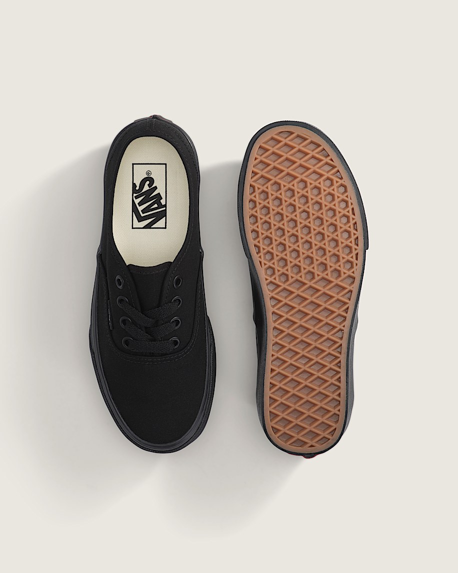 Big Kids Authentic Shoe VANS Blackout ALT2