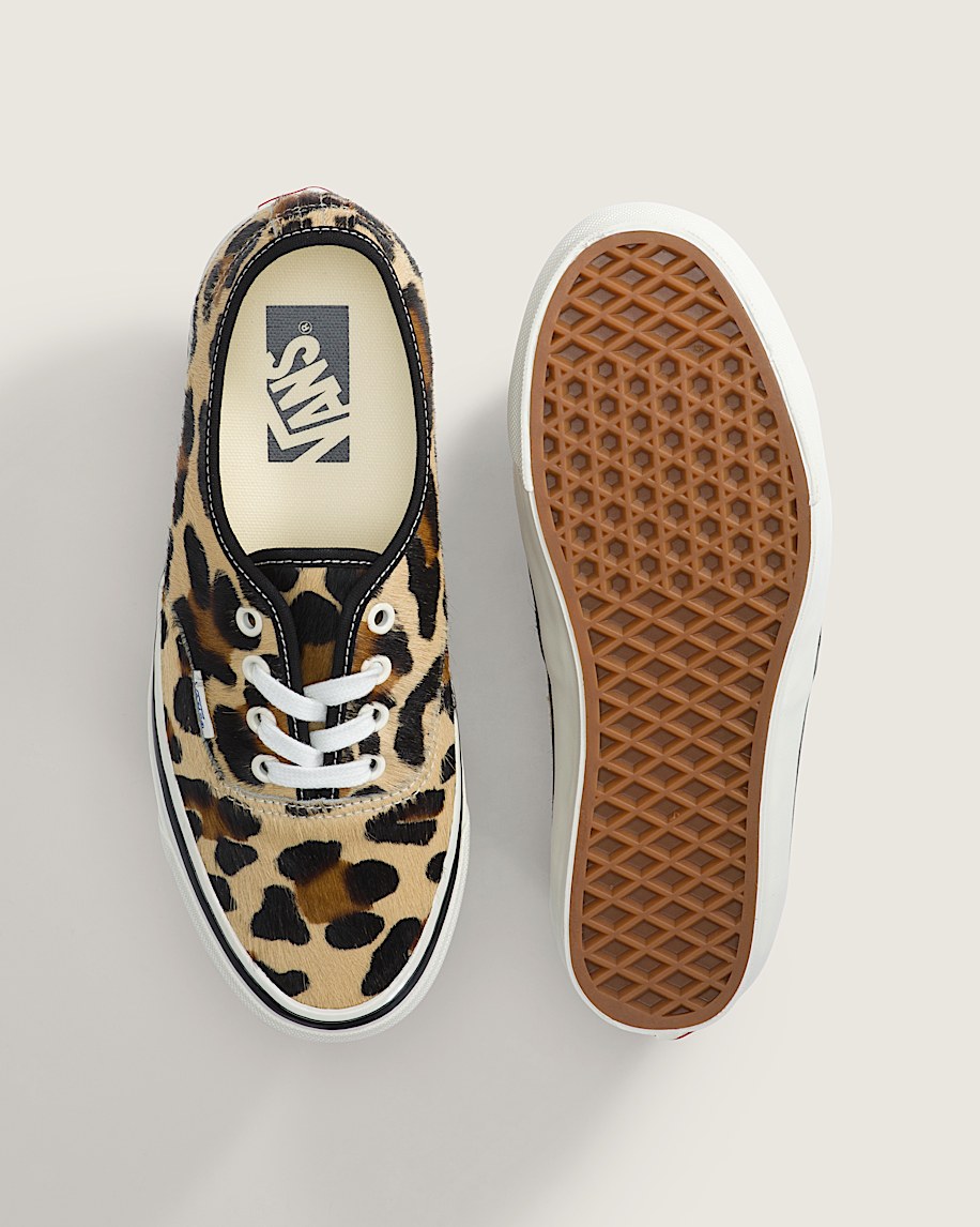 Premium Authentic Shoe VANS Leopard Orange  Black ALT2