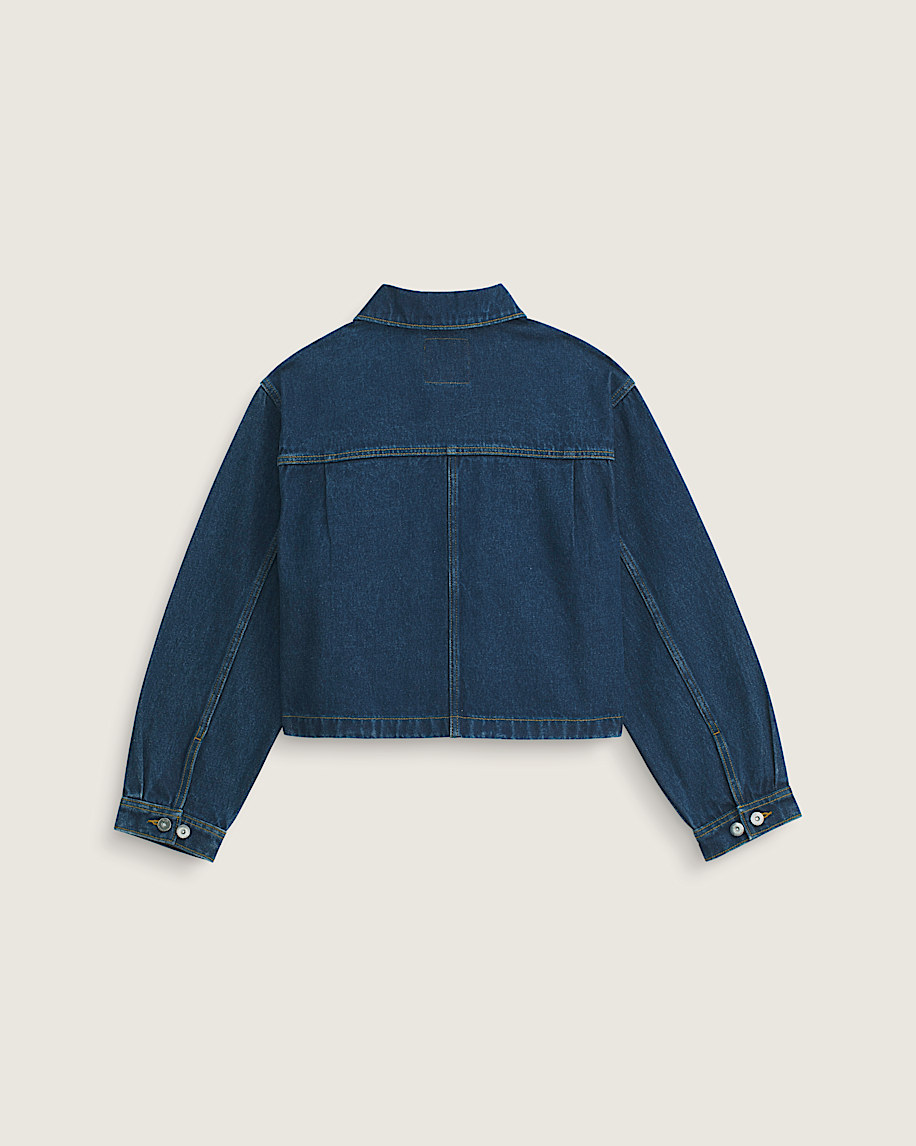 Emily Boxy Work Wear Jacket VANS Dark Rise Black ALT1