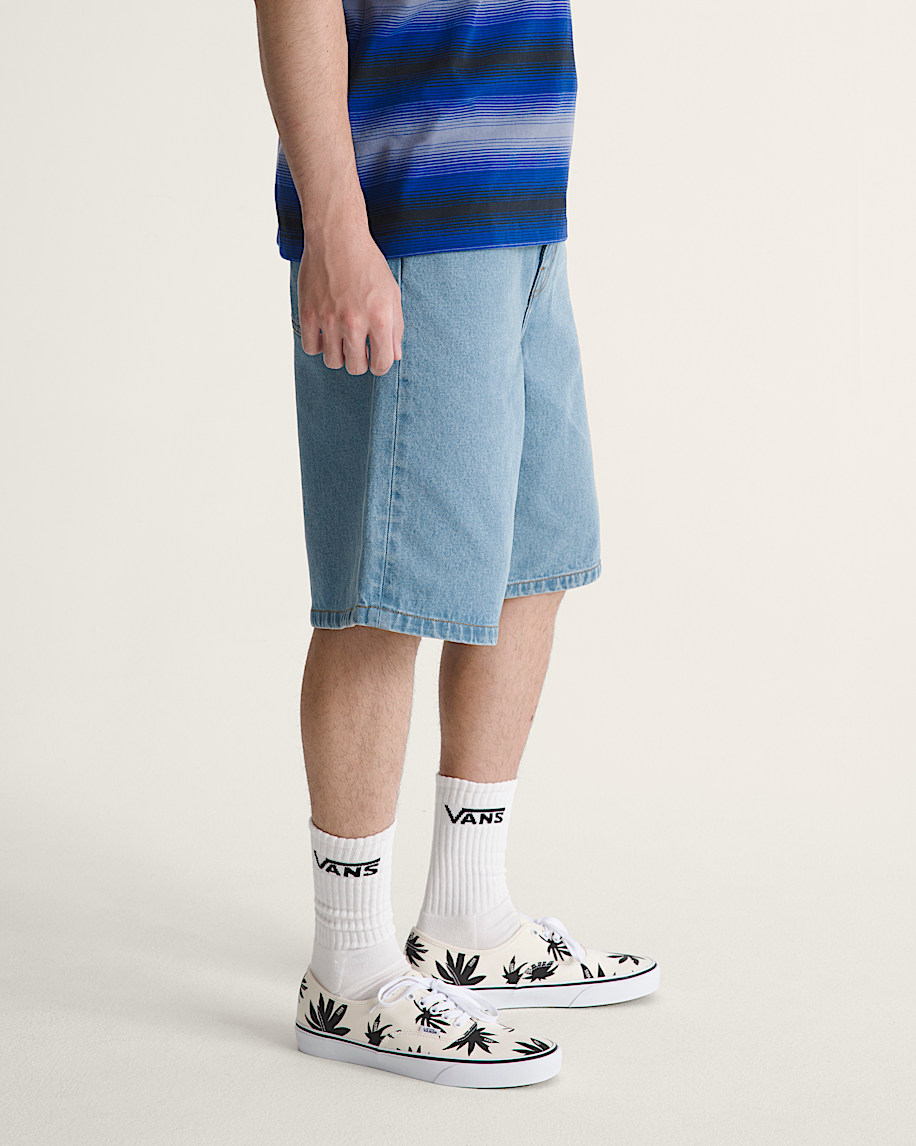 Check5 Baggy Denim Shorts VANS Stonewash Blue ALT5