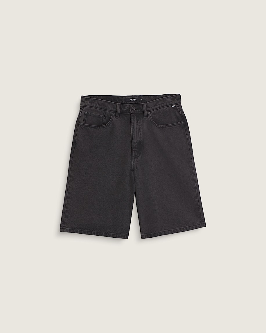 Check5 Baggy Denim Shorts VANS Washed Black HERO