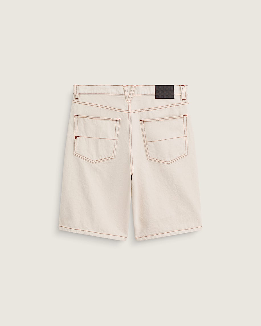 Check5 Baggy Denim Shorts VANS Natural Seed Beige ALT1