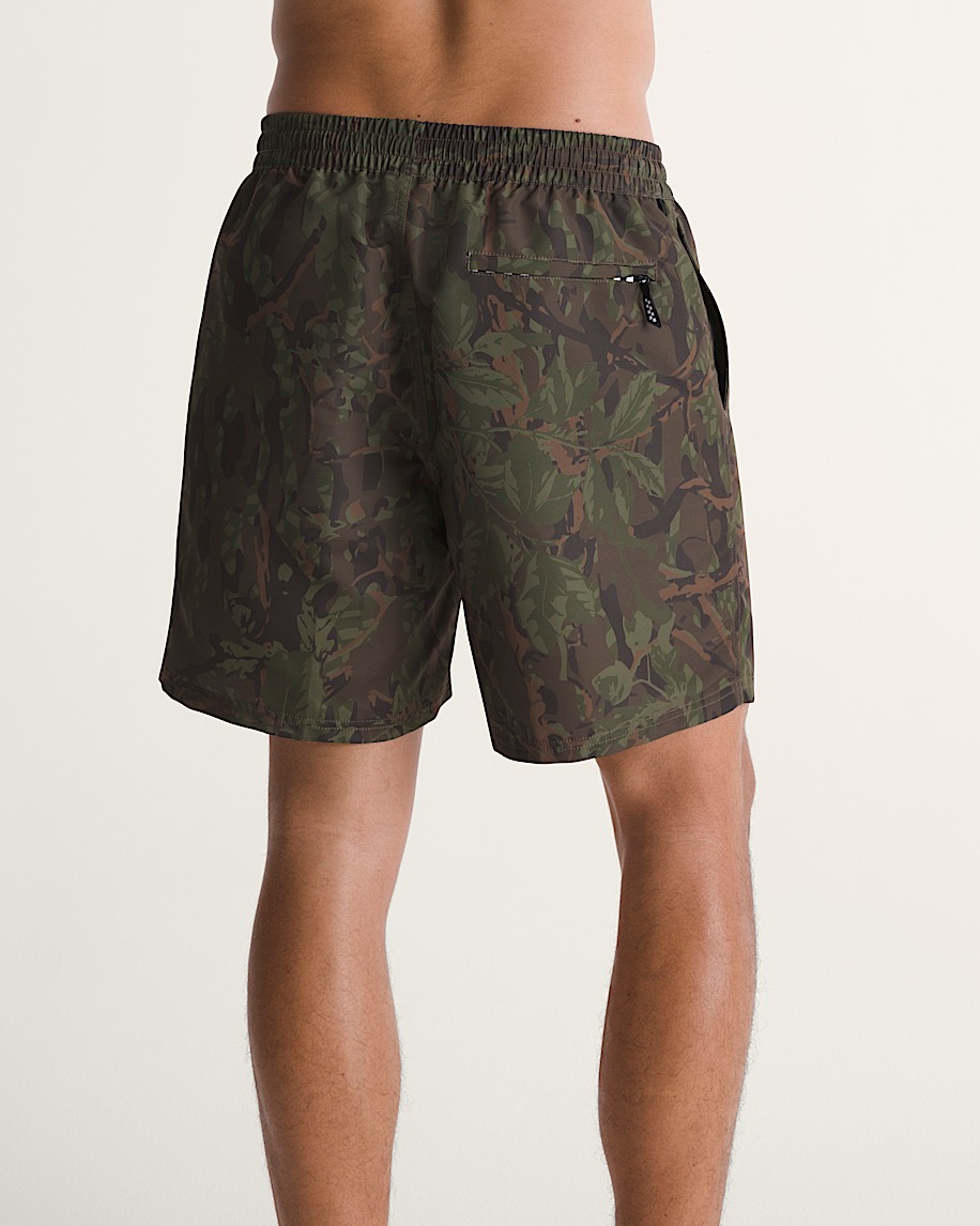 Primary II Elastic Printed Boardshorts VANS Obsidian Fern Green ALT5