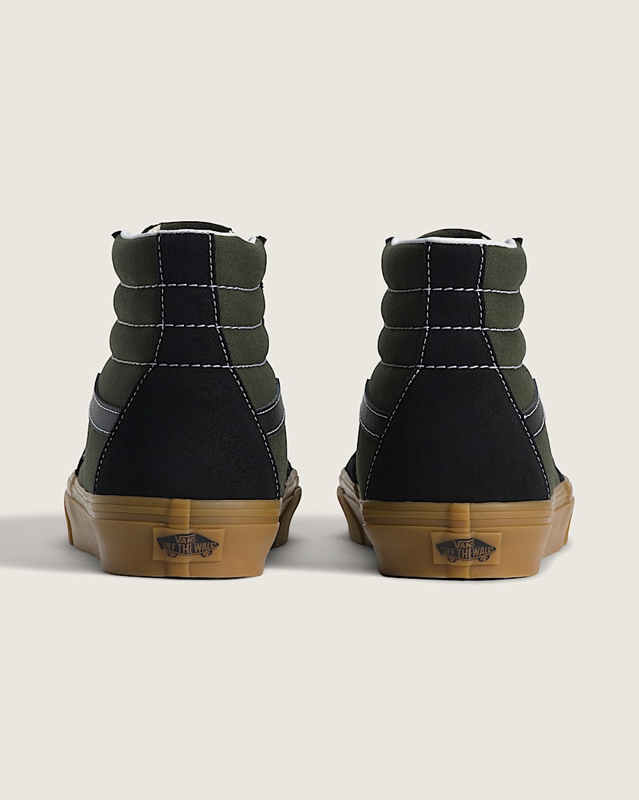 Sk8-Hi Shoe in Gum Obsidian Fern Green | Vans