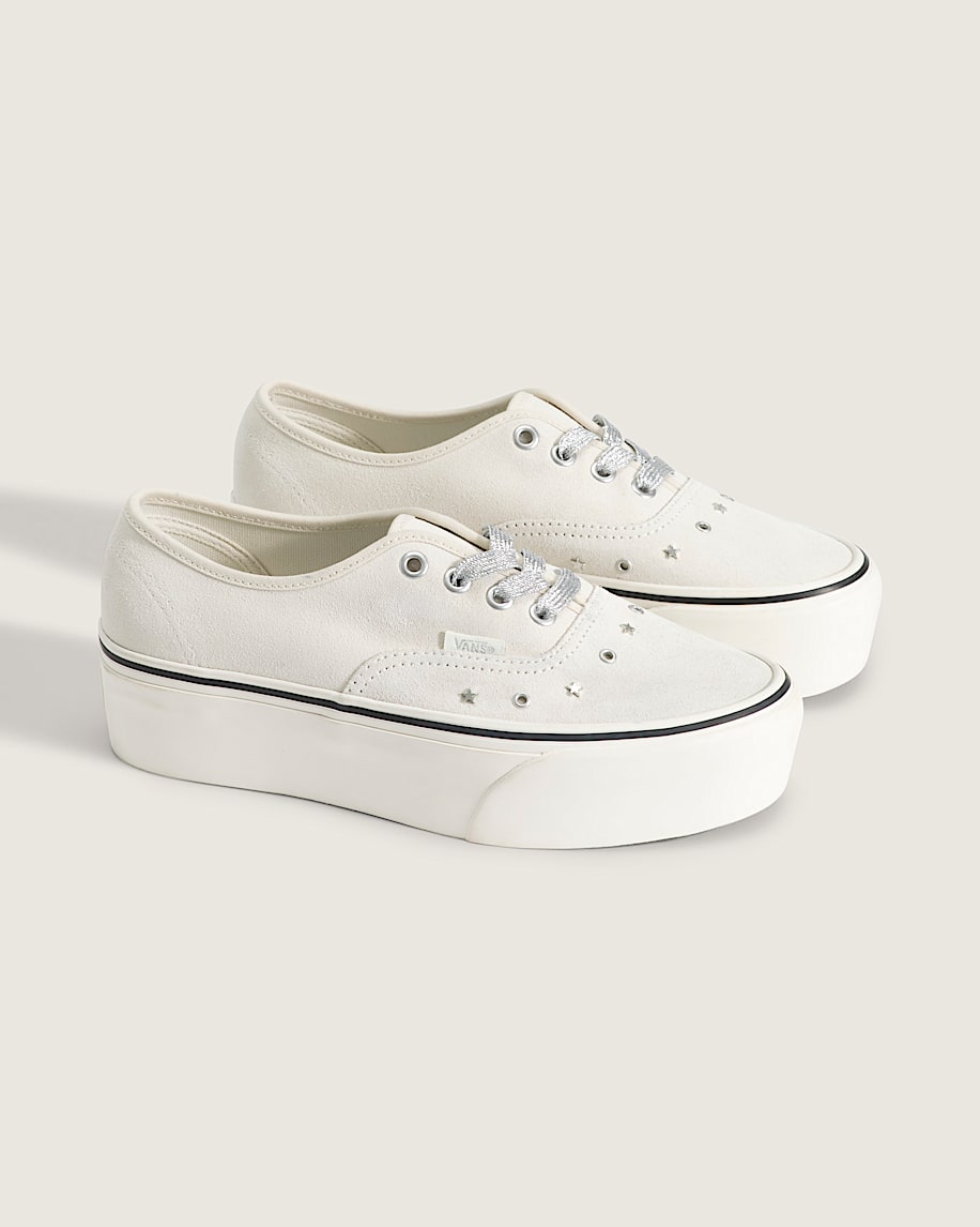 Authentic Platform Shoe VANS Marshmallow White ALT1