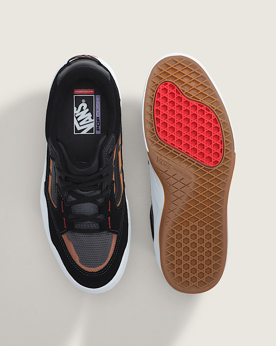 Skate 2 Wayvee Shoe VANS Black  Flame Red ALT2