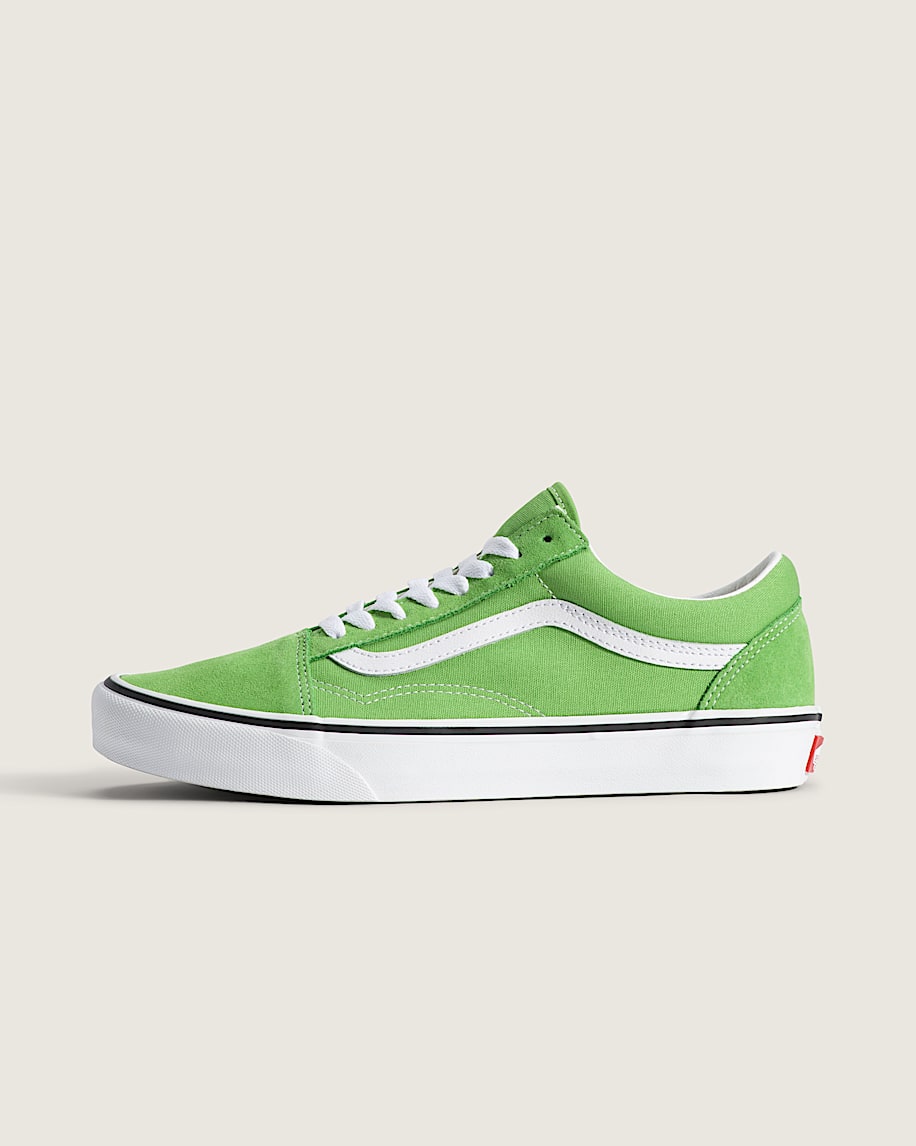 Old Skool Shoe VANS Lime Burst Green HERO