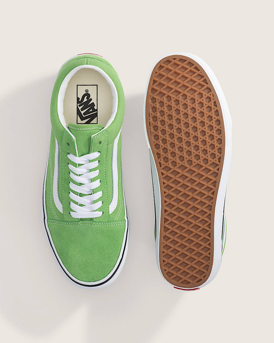 Old Skool Shoe VANS Lime Burst Green ALT2